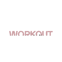 Flainshop fitness workout gym motivation Sticker