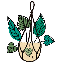 Plants Verde Sticker by knottye2