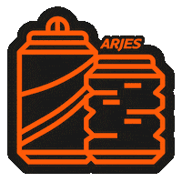 Orange Material Sticker by Arjes Recycling Innovation