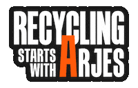 Start Slogan Sticker by Arjes Recycling Innovation