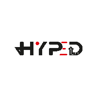 Hyped_Up hyped up Sticker