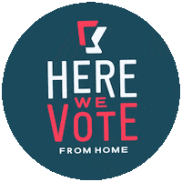 mnvotes ivoted votefromhome mnvotes herewevote Sticker