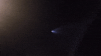 SpaceX Launch Streaks Across Night Sky Over North Carolina