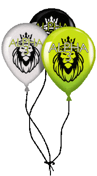 Alpha 3 Balloons Sticker by Alpha 3 Masonry And Remodel