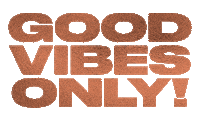 good vibes makeup Sticker by Beauty Bay