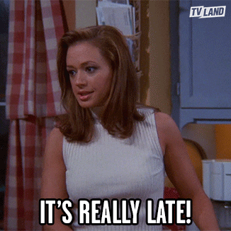 Getting Late Leah Remini GIF by TV Land