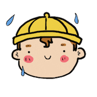 Rain Hat Sticker