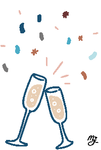 Fun Celebrate Sticker by Jenn Edwards