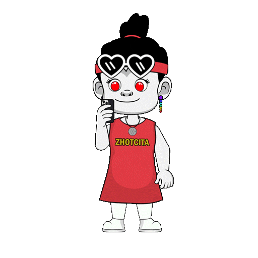 Beauty Smile Sticker by Zhotcita