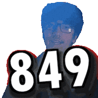 Number Sticker