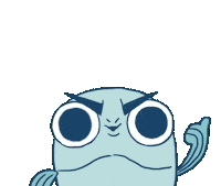 pongbong animation yes good fish Sticker