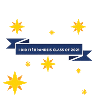 Brandeisgrad Sticker by Brandeis University