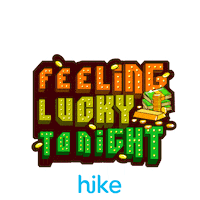 Feeling Lucky Festival Sticker by Hike Sticker Chat