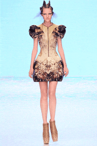 alexander mcqueen blood GIF by fashgif
