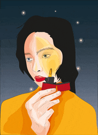 fire woman GIF by Maldito