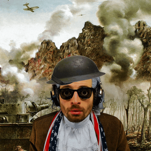 Shocked War GIF