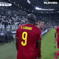 Football Kiss GIF by ElevenSportsBE