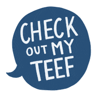 BarkBright dog smile teeth dental Sticker