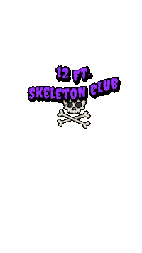 Halloween Skeleton Sticker by SoulxCellar