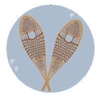 Winter Snowshoeing Sticker by destinationnb