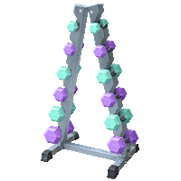 Weights Sticker by Wandergym