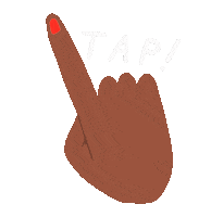 New Post Hand Sticker by Nina Cosford