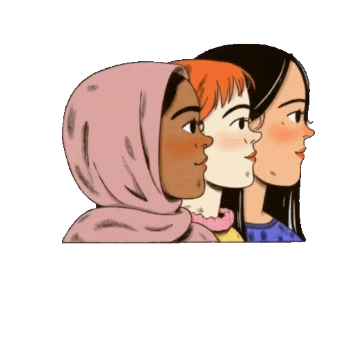 Humanrights Empowerwomen Sticker by Future by Design studio