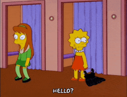 sad lisa simpson GIF