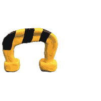 Warning No Entry Sticker by Kagami Shinohara