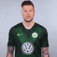 Soccer Reaction GIF by VfL Wolfsburg