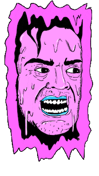 The Shining Horror Sticker by deladeso