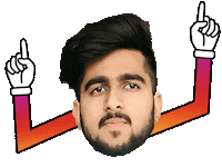 Aniket Sticker by BORN ON INSTAGRAM