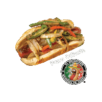 Hotdog Caliente Sticker by El Weinecero