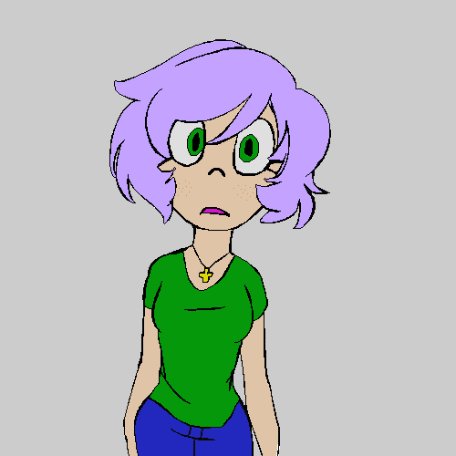 TheMetalEditor giphyupload happy art girl GIF