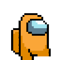 Orange Backing Up Sticker