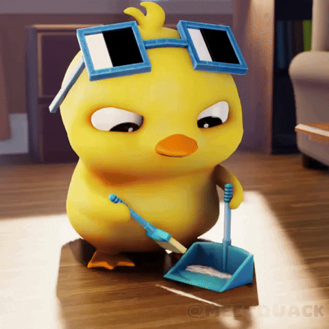 Cleaning Wow GIF by Atrium.art