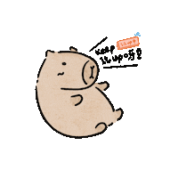 Mimimomo_draw sport cartoon illustration animal Sticker