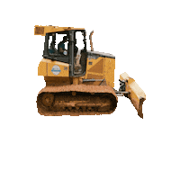 JCPropertyProfessionals jc property professionals heavy equipment grading bull dozer Sticker