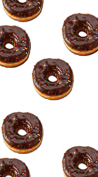 Chocolate Donut Sticker