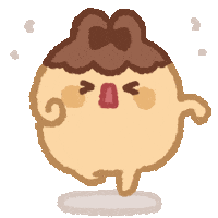 Bunny Running Sticker