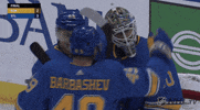 Ice Hockey Hug GIF by NHL