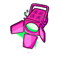 Sticker Lights Sticker by Fringe Festival Wellington