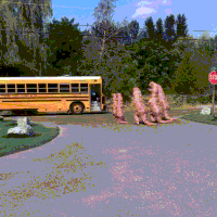 family dinosaurs GIF