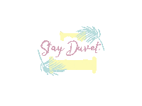 stayduvet drawing bed stay charleston Sticker
