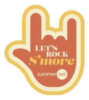 Rock And Roll Camp Sticker by Summer 365