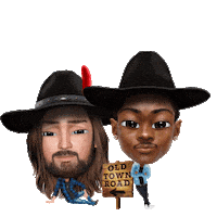 Old Town Road Billyraycyrus Sticker by Genies