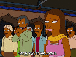 Episode 17 Indian Celebration GIF by The Simpsons