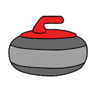 Rock Solid Curling Sticker by Rock Solid Productions