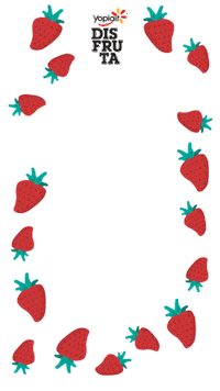 Frame Disfrutar Sticker by Yoplait México
