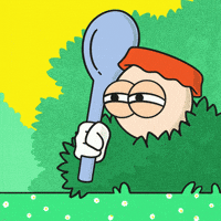 Globkins watching quiet hiding suspicious GIF